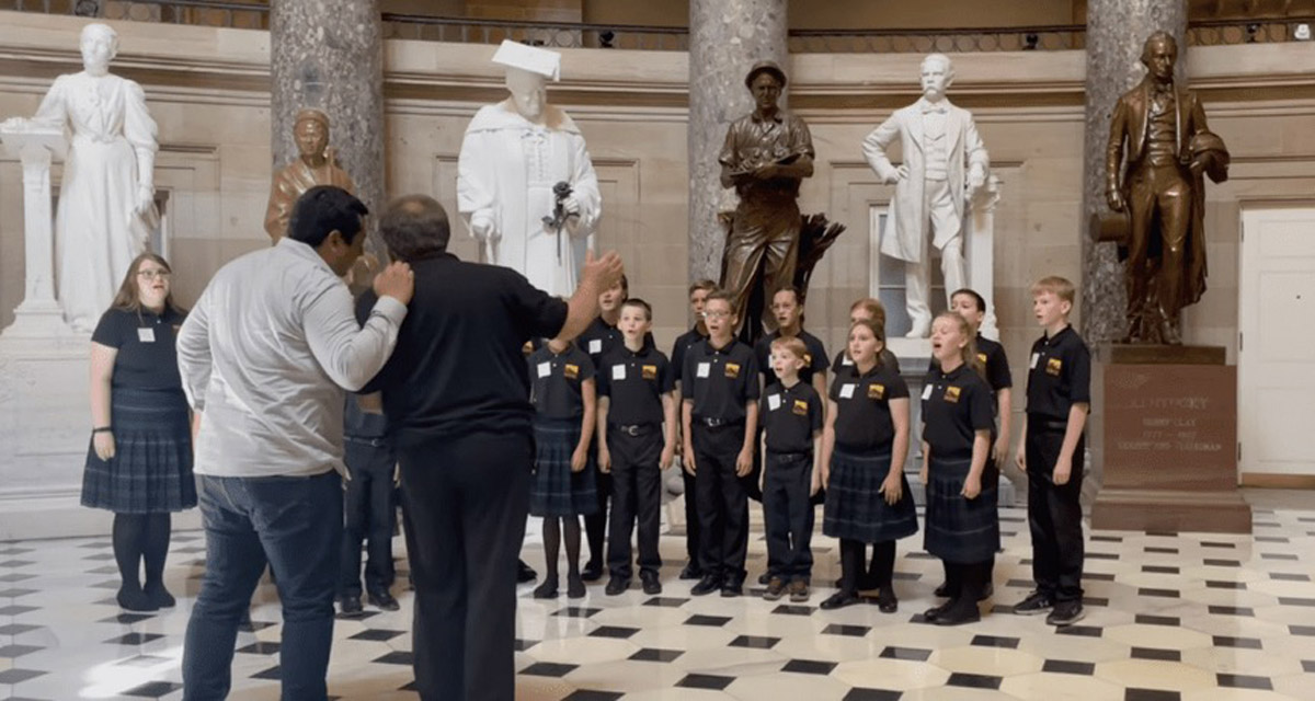 OUTRAGEOUS: Joe Biden’s Corrupt Capitol Hill Police Shut Down Children’s Choir for Singing ‘Illegal’ Star Spangled Banner in Capitol