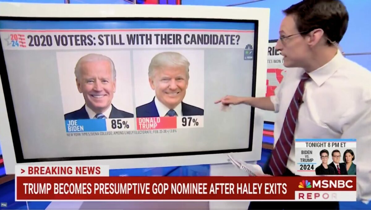 HILARIOUS: Even Networks Forced To Admit Trump Is ‘Picking Off Biden Voters’ (VIDEO)